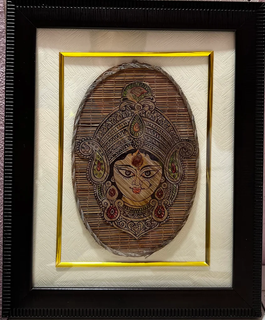 Custom glass frame